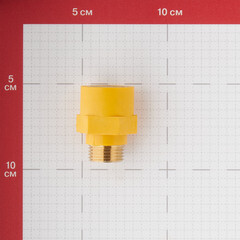 Муфта диэлектрическая прямая 1/2 ВР(г) х 1/2 НР(ш) - фото 4