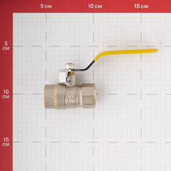 Кран шаровой газовый СТМ 1/2 ВР(г) х 1/2 ВР(г) ручка - фото 2