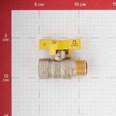 Кран шаровой газовый СТМ 1/2 ВР(г) х 1/2 НР(ш) бабочка - фото 3