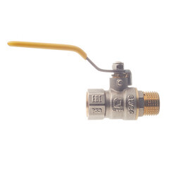 Кран шаровой газовый СТМ 1/2 ВР(г) х 1/2 НР(ш) ручка - фото 4