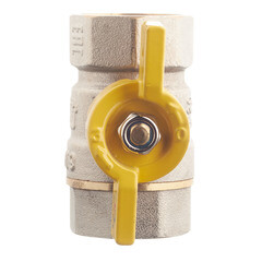 Кран шаровой газовый СТМ 3/4 ВР(г) х 3/4 ВР(г) бабочка - фото 6