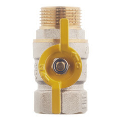 Кран шаровой газовый СТМ 3/4 ВР(г) х 3/4 НР(ш) бабочка - фото 6