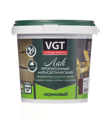 Лак антисептик акриловый VGT венге 0,9 кг