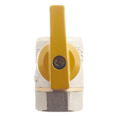 Кран шаровой газовый 1/2 НР(ш) х 1/2 ВР(г) бабочка угловой - фото 5