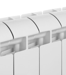 Радиатор биметаллический Global Style Extra 500 мм 8 секций 1" боковое подключение белый - фото 6