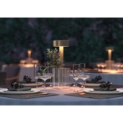 Лампа настольная светодиодная сенсорная 2200-4000К 3 Вт Maytoni AI Collaboration (MOD229TL-L3G3K1) - фото 4