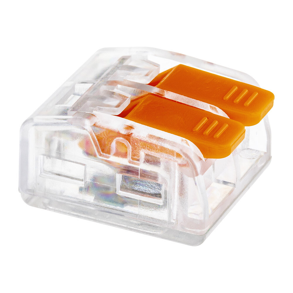 Изображение товара Клемма на 2 провода Duwi СМК 223-412 0,5-4 мм², прозрачно, 50 шт