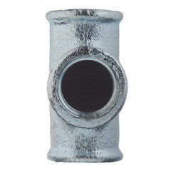 Тройник Gebo Platinum (130-4V) 1/2 ВР(г) х 1/2 ВР(г) х 1/2 ВР(г) чугунный оцинкованный - фото 3