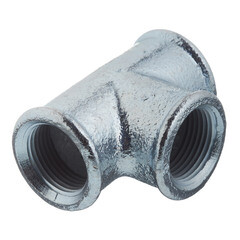 Тройник Gebo Platinum (130-5V) 3/4 ВР(г) х 3/4 ВР(г) х 3/4 ВР(г) чугунный оцинкованный - фото 4