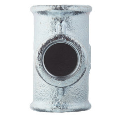 Тройник переходный Gebo Platinum (130-22V) 3/4 ВР(г) х 1/2 ВР(г) х 3/4 ВР(г) чугунный оцинкованный - фото 3