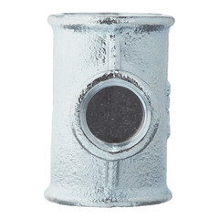 Тройник переходный Gebo Platinum (130-25V) 1 ВР(г) х 1/2 ВР(г) х 1 ВР(г) чугунный оцинкованный - фото 3