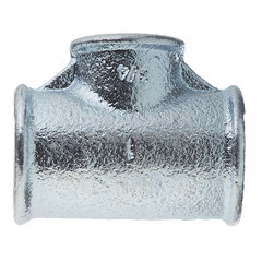 Изображение товара Тройник переходный Gebo Platinum (130-26V) 1 ВР(г) х 3/4 ВР(г) х 1 ВР(г) чугунный оцинкованный