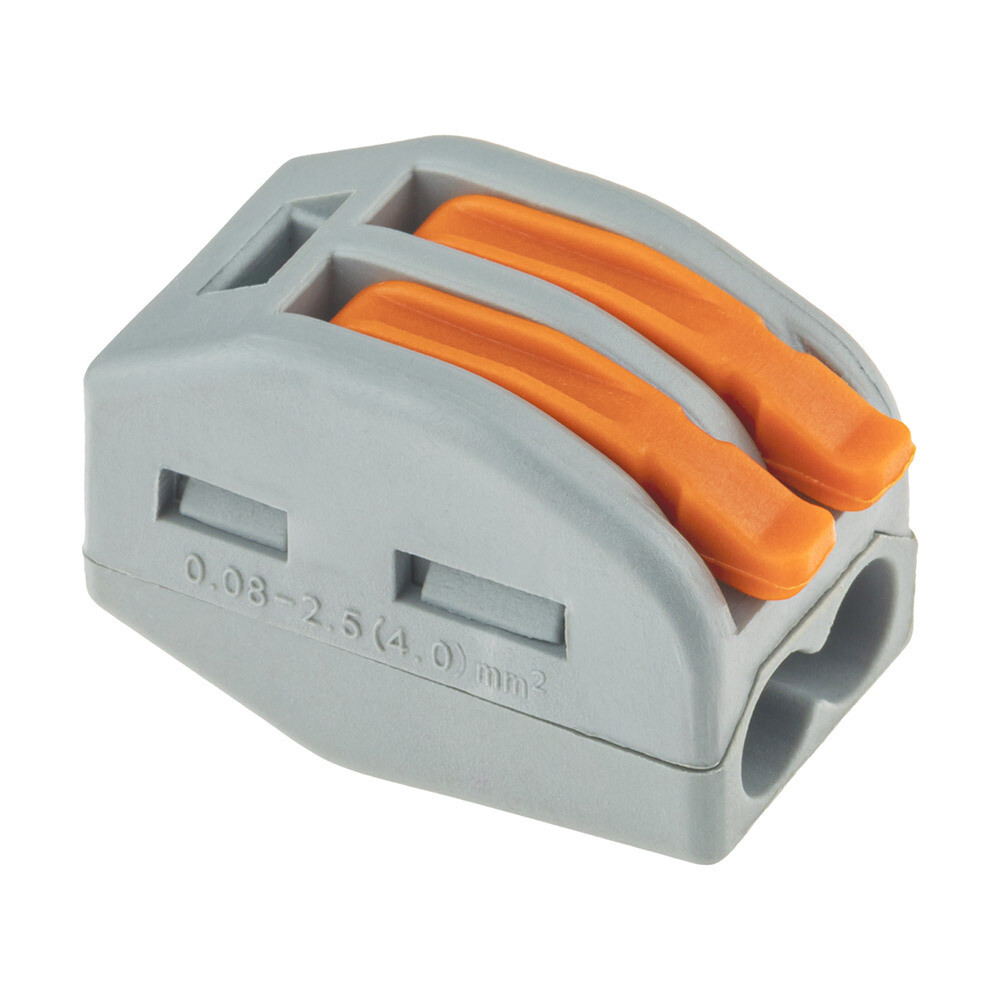 Изображение товара Клемма на 2 провода Duwi СМК 222-412 с рычажками без пасты