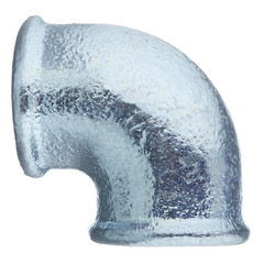 Угол Gebo Platinum (90-5V) 3/4 ВР(г) х 3/4 ВР(г) чугунный оцинкованный - фото 3