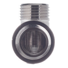 Угол 1/2 ВР(г) х 1/2 НР(ш) латунный - фото 5