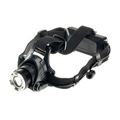 Изображение товара Фонарь налобный Ritter светодиодный 1 LED 10 Вт аккумуляторный Li-Ion 1200 мАч металл/пластик 3 режима (56209 6)