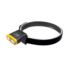 Изображение товара Фонарь налобный Ritter светодиодный 2 LED 5 Вт аккумуляторный Li-Pol 1200 мАч пластик 5 режима (56210 2)