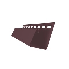 J-профиль Grand Line Decor Prem. Acryl 3000 мм темный дуб 48 мм