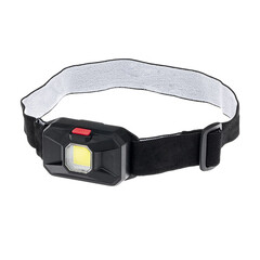 Изображение товара Фонарь налобный Rev светодиодный 1 LED 3 Вт на батарейках AAA пластик 3 режима (29087 2)