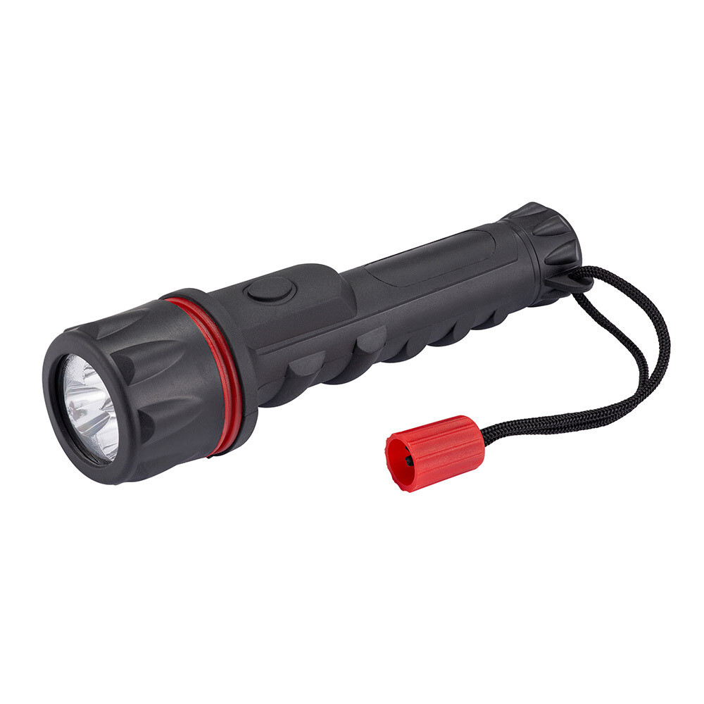 Изображение товара Фонарь ручной Rev (29123 7) светодиодный 3 LED 3 Вт на батарейках AA пластик 1 режим