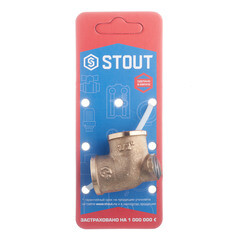 Водорозетка Stout 1/2 ВР(г) х 1/2 ВР(г) латунная (SFT-0038-000012) - фото 3