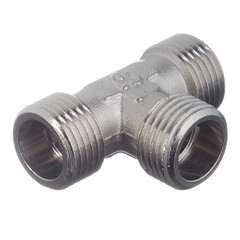 Тройник Stout 1/2 НР(ш) х 1/2 НР(ш) х 1/2 НР(ш) латунный (SFT-0018-121212) - фото 5