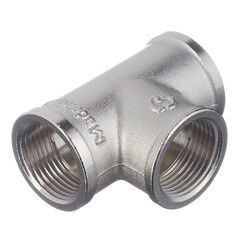 Тройник Stout 3/4 ВР(г) х 3/4 ВР(г) х 3/4 ВР(г) латунный (SFT-0020-000034) - фото 5