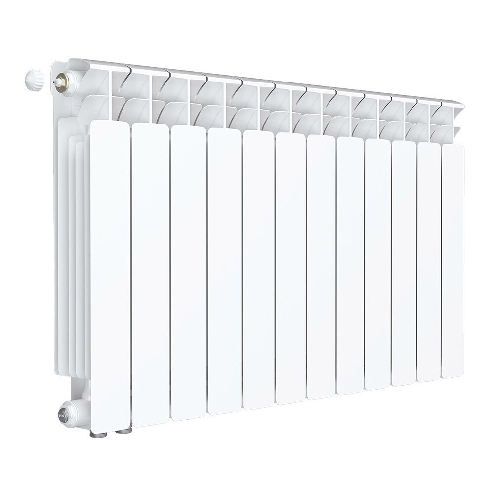 Изображение товара Биметаллический радиатор Rifar Base Ventil 500 мм 12 секций для систем отопления