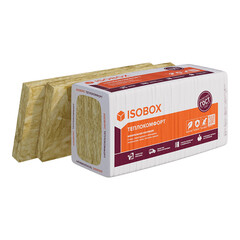 Утеплитель Изобокс Теплокомфорт/Теплозащита 38P 100х610х1200 мм 4,39 кв.м - фото 3
