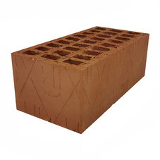 Кирпич рядовой РКЗ поризованный М125 250х120х140 мм 2,1 NF