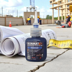 Герметик для резьбовых соединений Sormat 505 синий 15 мл - фото 3