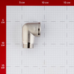 Угол Stout 3/4 ВР(г) х 3/4 НР(ш) латунный (SFT-0012-000034) - фото 3