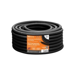 Труба гофрированная ПНД с кабелем ВВГПнг(А)-LS 3х2,5 мм2 20 мм TDM Electric легкая черная (50 м) (SQ0140-1002) - фото 3
