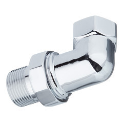 Американка угловая 3/4 ВР(г) х 3/4 НР(ш) хром латунная - фото 5