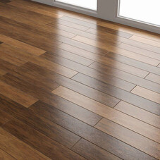 Укладка паркетной доски на клей прямая