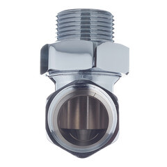 Американка угловая 1 ВР(г) х 1 НР(ш) хром латунная - фото 4