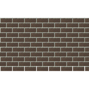 Панель фасадная гибкая Docke Standard Brick 1000х250 мм коричневая 2,5 кв.м