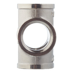 Крестовина Valtec 1/2 ВР(г) х 1/2 ВР(г) х 1/2 ВР(г) х 1/2 ВР(г) латунная (VTr.760.N.0004) - фото 4