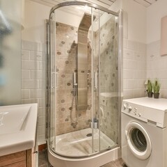 Изображение товара Установка душевой кабины размером до 90 см.