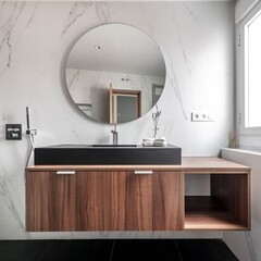 Изображение товара Навеска зеркала без подсветки на стену