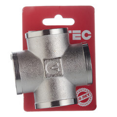 Крестовина Valtec 1 ВР(г) х 1 ВР(г) х 1 ВР(г) х 1 ВР(г) латунная (VTr.760.N.0006) - фото 2