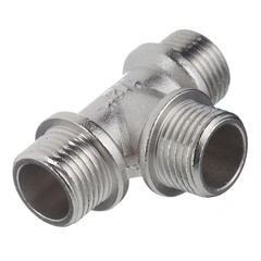 Тройник Valtec 1/2 НР(ш) х 1/2 НР(ш) х 1/2 НР(ш) латунный (VTr.131.N.0004) - фото 5