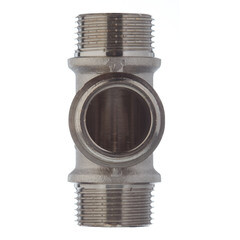 Тройник Valtec 3/4 НР(ш) х 3/4 НР(ш) х 3/4 НР(ш) латунный (VTr.131.N.0005) - фото 2