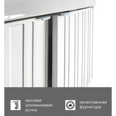 Комплект тумба с раковиной Comforty Мансанильо 80 см подвесная белая матовая (CF19595BX-80) - фото 5