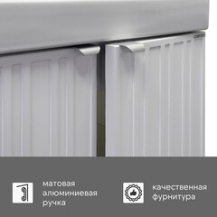 Комплект тумба с раковиной Comforty Мансанильо 70 см подвесная белая матовая (CF19595BX-70) - фото 5