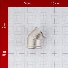 Угол Valtec 1/2 ВР(г) х 1/2 ВР(г) х 45° латунный (VTr.091.N.0004) - фото 6