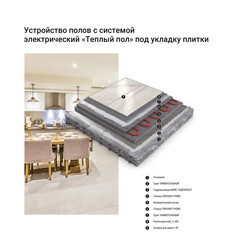 Клей для плитки/ керамогранита/ камня Unis Maxiflex U-300 эластичный армированный серый класс C2 TE S1 25 кг - фото 9