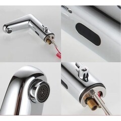 Смеситель для раковины Профсан ПСМ-2024 сенсорный хром (557932) - фото 5