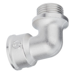 Угол Stout 1/2 ВР(г) х 1/2 НР(ш) с упором никелированный (SFT-0016-000012) - фото 2