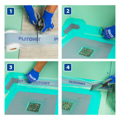 Лента гидроизоляционная Plitonit ГидроЛента 12 см 50 м - фото 3